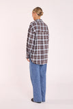 Luca Shirt - Blue Chocolate Check