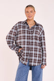 Luca Shirt - Blue Chocolate Check