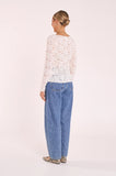 Daniella Lace Top - Cream