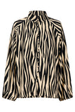 Bajau Button Shirt - Black & Savanna