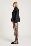 Bajau Button Shirt - Black & Savanna