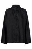 Bajau Button Shirt - Black & Savanna