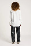 Lozen Shirt - White & Black