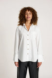Lozen Shirt - White & Black