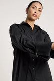 Lozen Shirt - White & Black