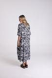 Abstract Print Dress