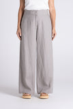 Abbey Wide Leg Pant - Dove