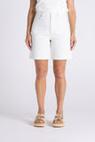 Gabby Jean Short - Denim Blue & White