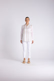 Candy Stripe Shirt - Straw & Soft Pink Stripe