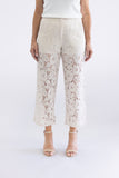 Lace Pant - Straw