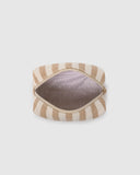 Addi Pouch - Beige & Persian Blue