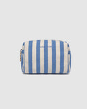 Addi Pouch - Beige & Persian Blue