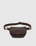 Lola Belt Bag - Black & Chocolate