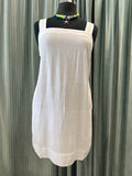 Gaga Shift Dress - Chocolate & White