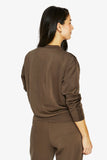 Lounge Top - Black & Cocoa