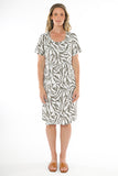 Zebra Pattern Dress