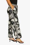 Palm Island Pant - Black/Ecru