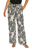 Bohemia Ric Rac Pant - Black/Flax