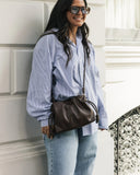 Yumi Crossbody Bag - Chocolate & Nude