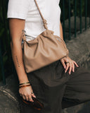 Yumi Crossbody Bag - Chocolate & Nude