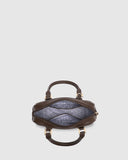 Arki Crossbody Bag - Chocolate & Tan