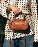 Arki Crossbody Bag - Chocolate & Tan