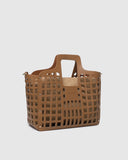Montego Tote Bag - Chocolate & Nutmeg