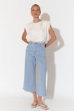 Adele Wide Leg Crop Jean