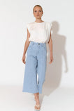 Adele Wide Leg Crop Jean