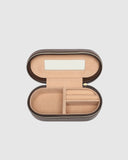 Charlee Jewellery Box - Black & Chocolate