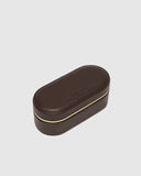 Charlee Jewellery Box - Black & Chocolate