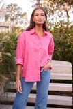 Amour Linen Shirt - Pink