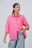 Amour Linen Shirt - Pink