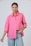 Amour Linen Shirt - Pink