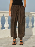 Esti Balloon Jogger - Black & Tan