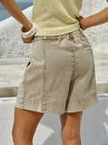 Noemi Short - Parchment Neutral