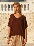 Irises V-Neck Top