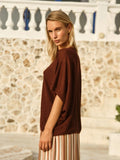 Irises V-Neck Top
