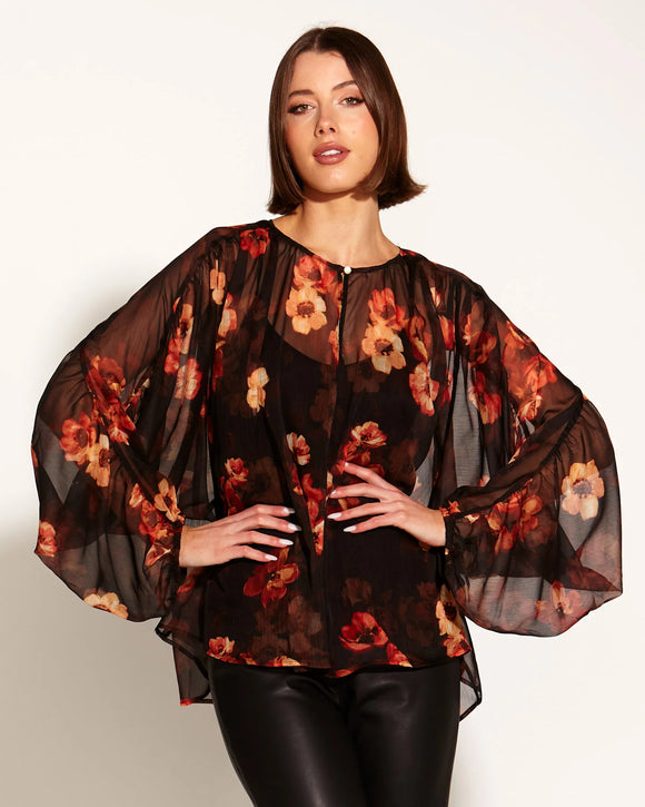 Bloom Batwing Sleeve Top