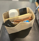 Bag Organiser - Beige & Red