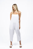 Love Jumpsuit - Rose & White