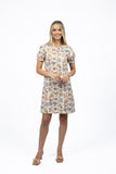Sana Lilly Dress - Kaffir Print