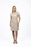 Sana Lilly Dress - Kaffir Print