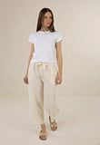 Lola Pant - Cream & Musk