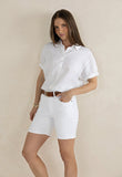Freestyle Short - Navy & White