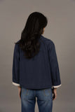 Dash Coat - Stone & Navy