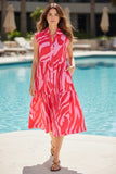 Zephyr Dress - Sea & Melon