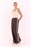 Noah Wide Pant - Luxe Dark Choc