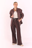 Noah Wide Pant - Luxe Dark Choc
