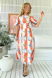 Long Island Print Jada Maxi Dress